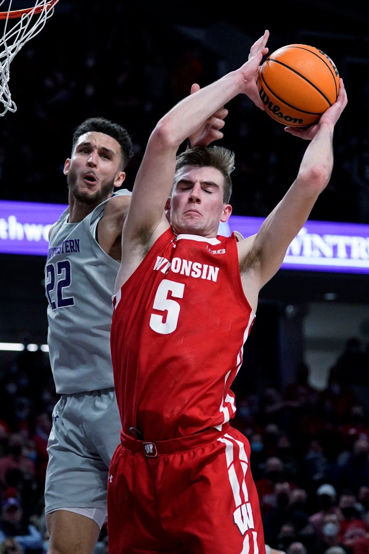 Wisconsin Northwestern Basketball